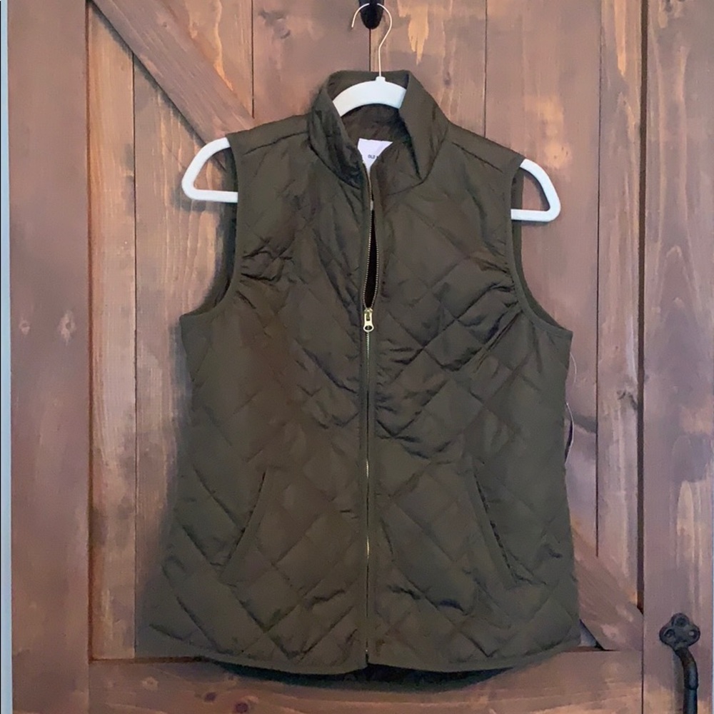 Hunter green vest